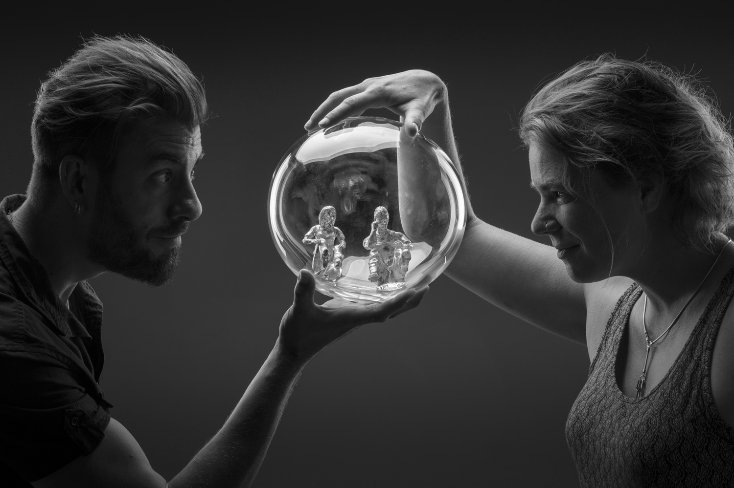 Anne Donzé & Vincent Chagnon création en verre