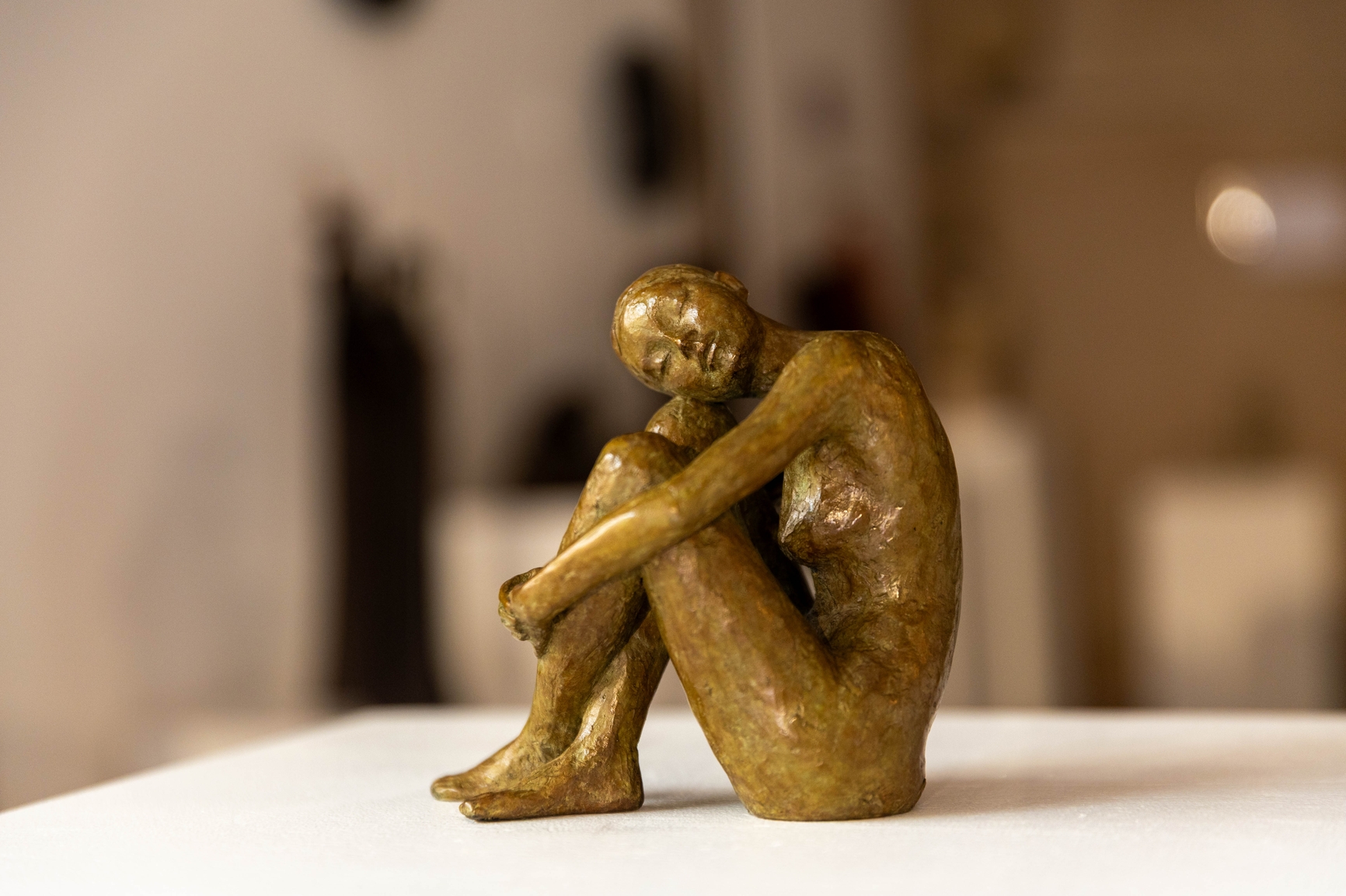 sculptures de Béatrice Pothin Gallard à la galerie d'EMPREINTES