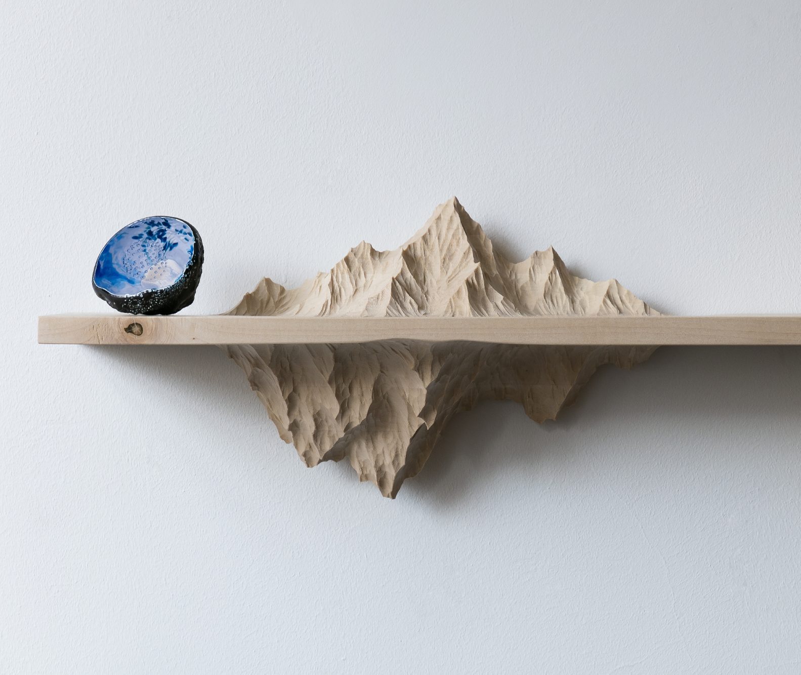 étagère en bois fait main, pièce unique