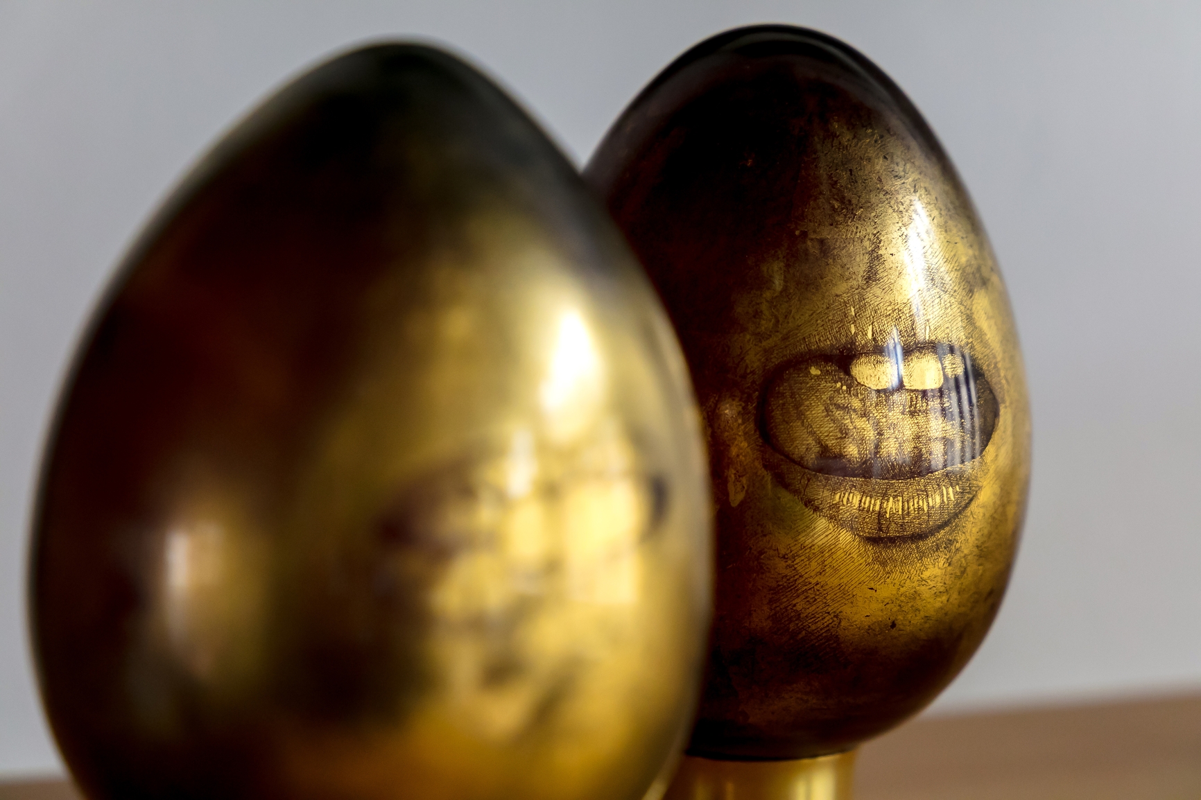 ensemble d'œuvres œufs de Norberto Moretti