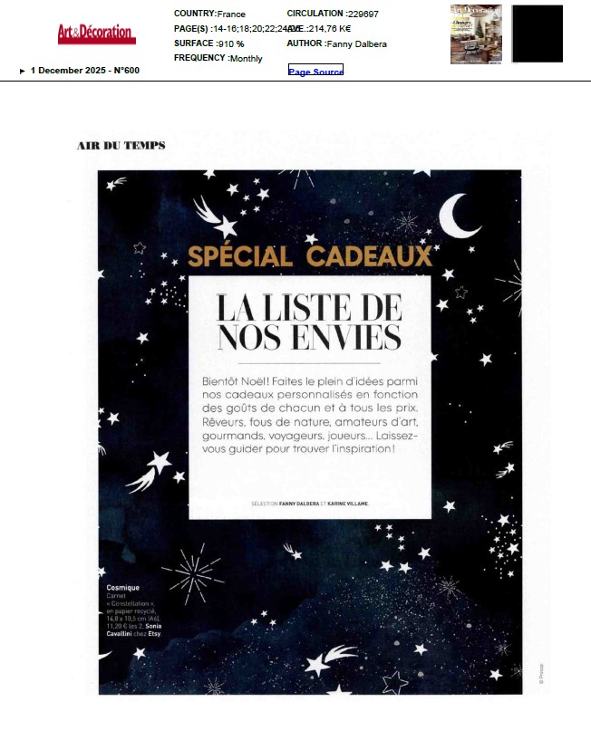 Revues de presse EMPREINTES