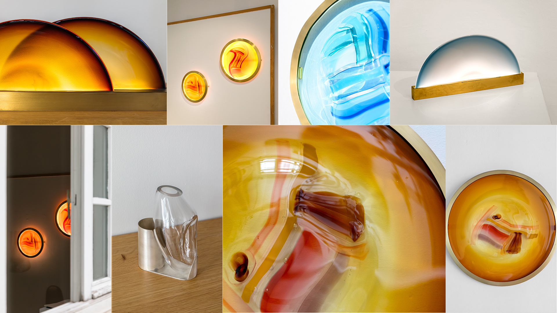 Ludivine Loursel -Luminaire en verre